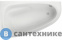 картинка Акриловая ванна Cersanit JOANNA 150x95 левая (WA-JOANNA*150-L-W)