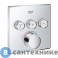 картинка Смеситель Grohe 29149000 SmartControl кв. роз, 3 кнопки