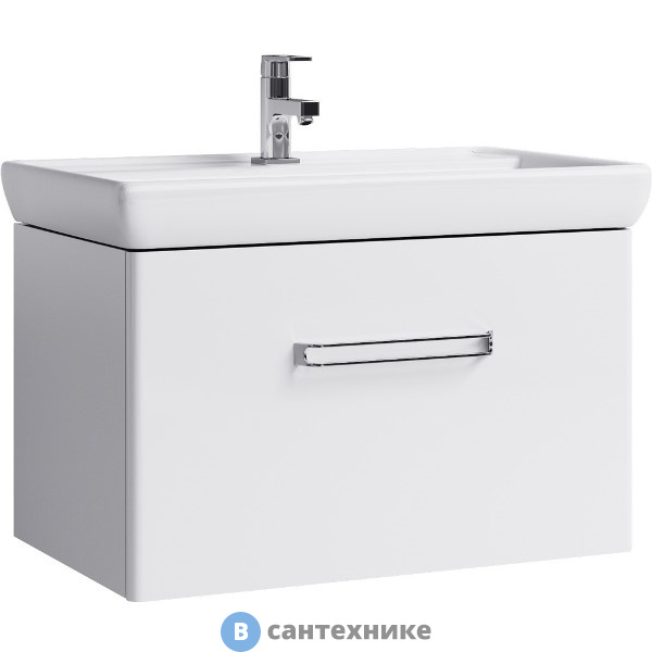 Тумба под раковину Aqwella NEO 80 NEO01081 (подвесная, белый)