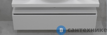 картинка Ящик под столешницу Armadi Art 897-120-W 120 см WHITE глянец VALLESSI UNO-S