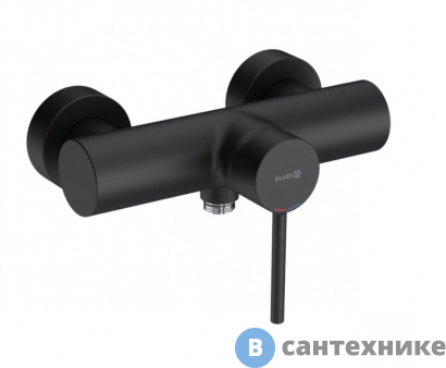 картинка Смеситель Kludi BOZZ 388313976 для душа, черный мат.