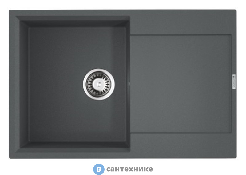 Кухонная мойка OMOIKIRI Daisen 78T-GR grey (4993584)