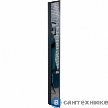 картинка Душевое ограждение Jacob Delafon E94WS40-MZ NOUVELLE начальный модуль/40х200/ (зеркальное стекло,черный профиль)