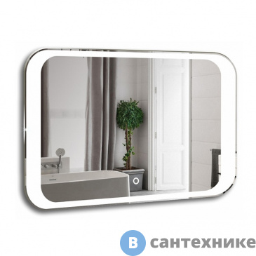 картинка Зеркало AZARIO Индиго 800*550 сенсор выкл (ФР-00001410)