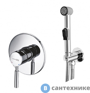 картинка Встраиваемый комплект WasserKRAFT A04157 для биде со шлангом 120 см