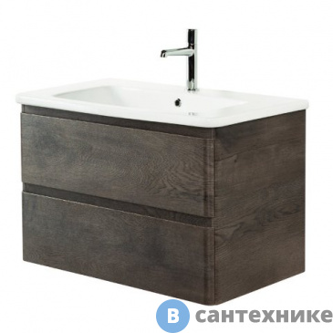 картинка Тумба под раковину BelBagno ALBANO-CER подвесная с двумя выкатными ящиками, Robere Nature Grigio, 1020x444x500 (ALBANO-CER-1050-2C-SO-RNG)