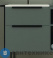картинка Тумба под раковину Cezares URBAN 55157 с двумя выдвижными ящиками, Grigio opaco, 60x46x62
