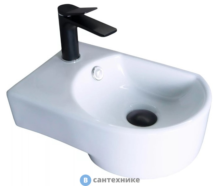 Раковина подвесная GID-ceramic N9273R белый (410х270х140)