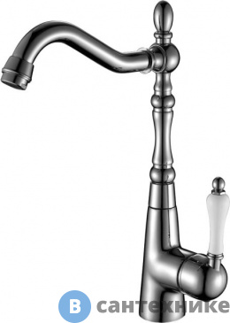 картинка Смеситель Rossinka Silvermix Z35-20U для кухни, хром