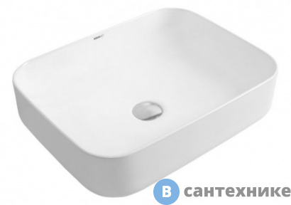 картинка Раковина Aquanet SOUL-1 керамическая накладная 500*400*135 (211282)