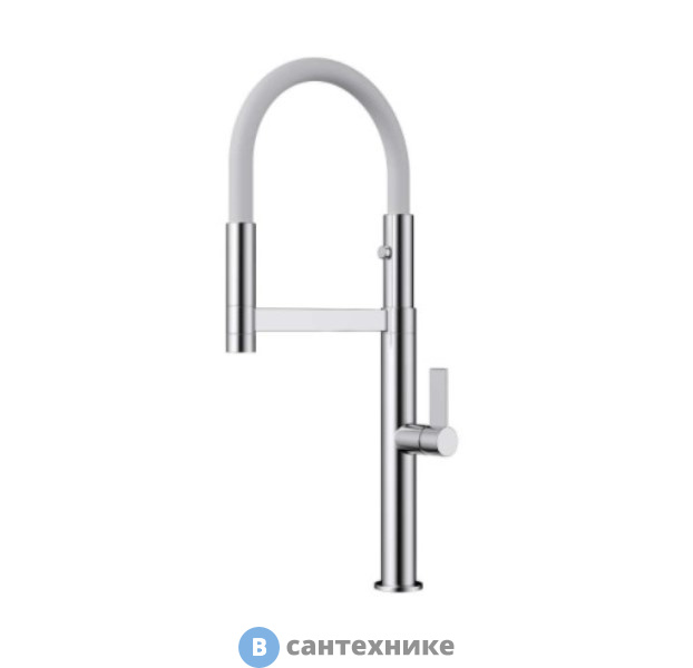 Смеситель OMOIKIRI Osaka-C-WH хром/белый (4994332)