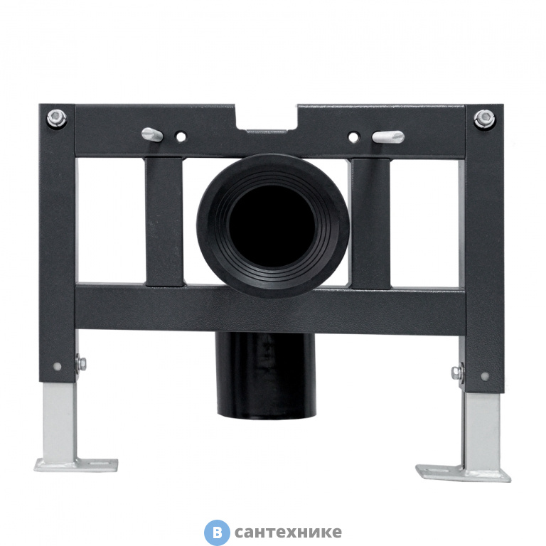 Инсталляция ABBER AC0101P для подвесного биде и унитаза с импульсным смывом