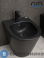 картинка Биде напольное GID-ceramic BDN-30BM чёрный матовый