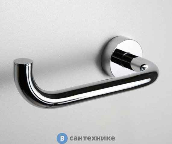 Держатель туалетной бумаги WasserKRAFT Donau K-9496 металл, хромоникелевое покрытие