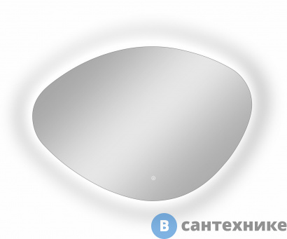 картинка Зеркало Континент Alma Led 1000х700 с бесконтактным сенсором, холодная подсветка (ЗЛП1795)