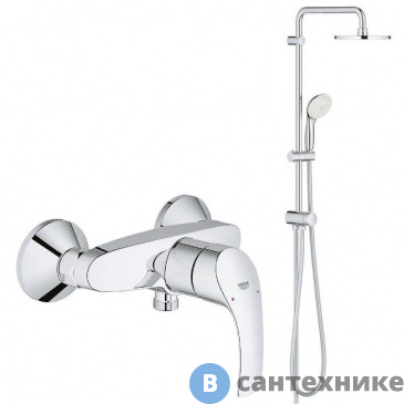 картинка Душевая стойка Grohe 124410 Eurosmart