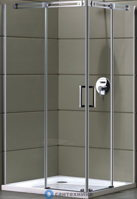 Душевое ограждение Grossman GR-3120L Galaxy 120*80*190 прямоугольник, двери раздвижные