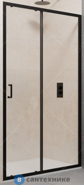 Душевая дверь RGW PA-14B чёрный/прозрачное/6 мм 110*195 (41081411-14)