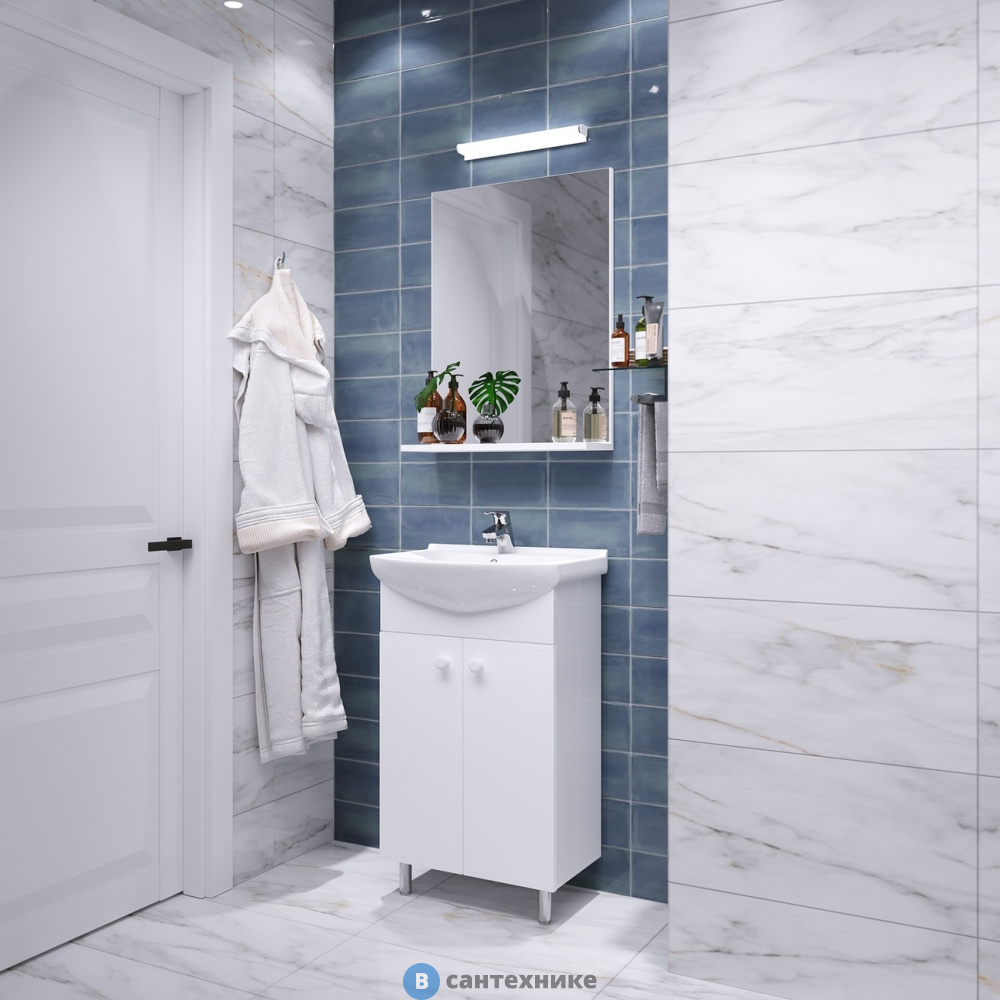 Комплект Grossman "ЭКО-60" 3 в 1, 2-х дверн. белый (106051-2)