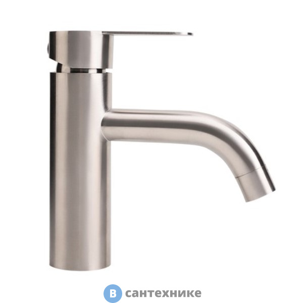 Смеситель Orange Steel M99-021ni однозахватный для раковины, сталь