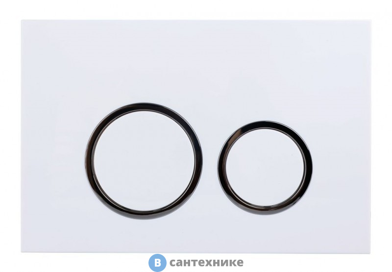 Клавиша смыва ESBANO KRG-11GW глянцевый белый