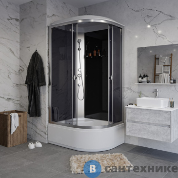 картинка Душевая кабина Niagara Eco E120/90/40L/TN (1200х900х2150)
