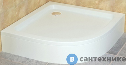 картинка Душевой поддон RGW STYLE /полукруг 80*80*3.5 (FW5-8) (16180488-11), без сифона