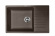 Кухонная мойка RESPECTA Tira RT-78 горький шоколад (RT78.103)