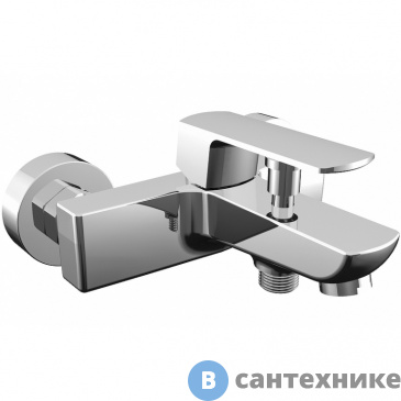 картинка Смеситель AZARIO ATRI AZ-15960501 для ванны с коротким изливом