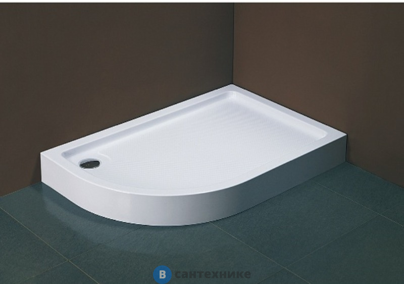 Душевой поддон Band Hours Alba L — Tray (800х1200х150)