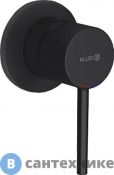Смеситель Kludi BOZZ 389253976 для душа, чёрный мат.