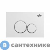 Кнопка смыва Timo KULO FP-001W (250x165) white
