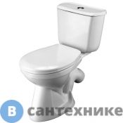 Унитаз-компакт Santek Бриз 1.WH20.2.569 белый, эконом (полипропилен)