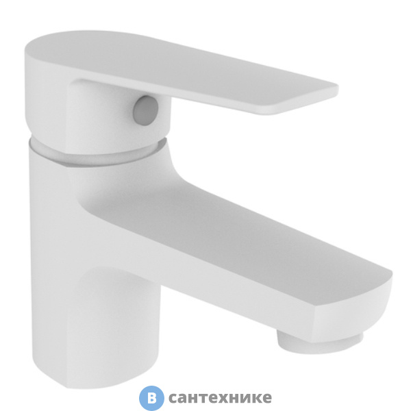 Смеситель Orange Loop M26-021w однозахватный для раковины, белый