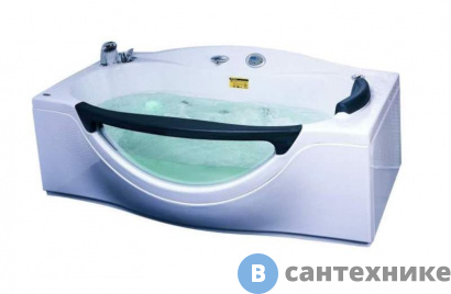 картинка Акриловая ванна APPOLLO TS-0932R (180х97х55) /с подголовником, слив-перелив/