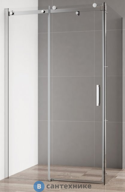 Душевой уголок Cezares STYLUS-SOFT-A-1-100/100-C-Cr без поддона