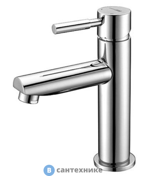 Смеситель WasserKRAFT Main 4104 для раковины латунь, хромоникелевое покрытие