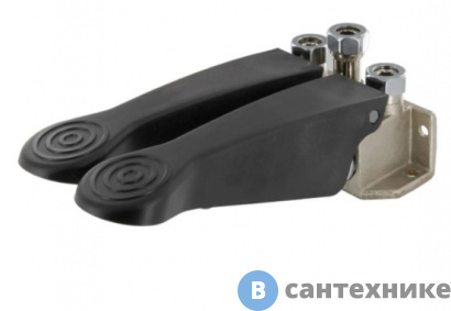 картинка Порционный кран Presto 23644 SOL 530 настенная/напольная двойная педаль