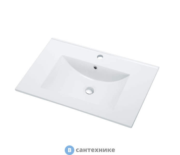 Раковина Orange B03-800W встраиваемая белая