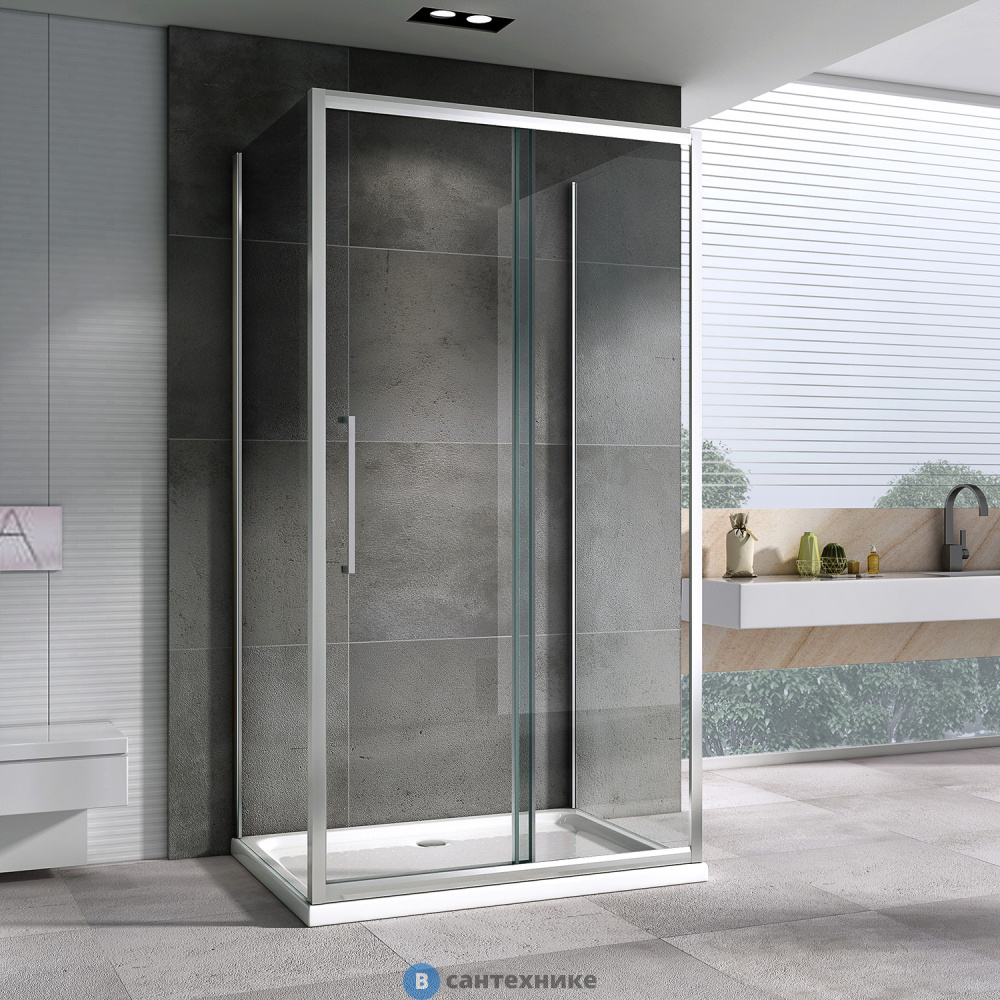 Душевой уголок ABBER Schwarzer Diamant AG30170H-S90-S90