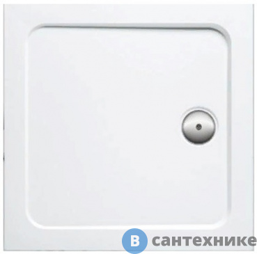 картинка Душевой поддон Jacob Delafon FLIGHT E62442-00 акриловый, без сифона /90х90х4/ (бел)