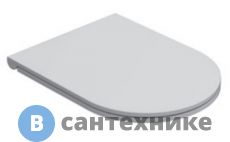 Сиденье GLOBO Forty3 быстросъемное для унитаза FOS02/FOS03/FOS05/FO001/FO002/FOB03/FOB05/FOB01/FOB02, duroplast, цвет белый/хром, микролифт (FOR20BI/cr)