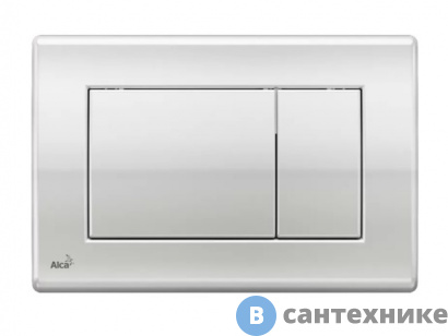 картинка Кнопка смыва AlcaPLAST M271 (Хром-глянцевая)