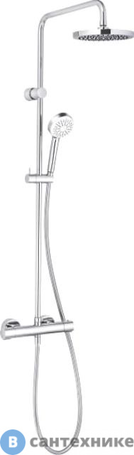 Душевая стойка Kludi 6809405-00 LOGO BASIC с терм.