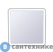 Зеркало Style line Атлантика 60*60 с подсветкой и часами (2000949233079)