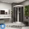 картинка Душевая кабина Niagara NG-3512-14LG (1200х800х2150) низкий поддон, стекло тонированное