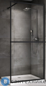 картинка Душевая перегородка ABBER Immer Offen AG60120B8 120*200