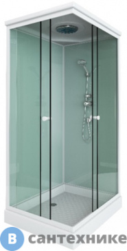 картинка Душевая кабина Arcus S-47 (80x100) матовое стекло