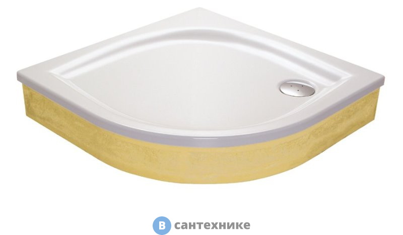 Душевой поддон Ravak ELIPSO-100 EX белый (A22AA01310)