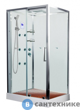 картинка Душевая кабина Acquazzone Viktoria 120SL-R без пара